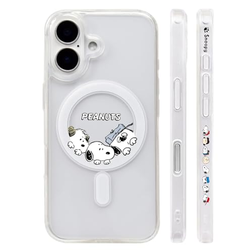 �X�k�[�s�[ for iPhone 16 plus �P�[�X MagSafe �Ή� �}�O�l�b�g���X�}�[�g�t�H���P�[�X/�J�o�[ �ϏՌ� ���΂ݖh�~ �S�ʕی� �w��E���h�~