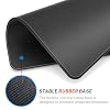 MROCO Mouse Pad 3-Pack [30% Larger] with Anti-Fray Stitched Edges, Premium Waterproof Surface, Non-Slip Rubber Base, Computer & Gaming Mouse Mat for Laptop, Office & Home, 8.5 x 11 in, Black