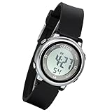 MODE KINDERUHR: Digitale Anzeige. Digitale Anzeige von Uhrzeit, Datum, Wochentag und 12/24-Stunden, Ideal als erste Uhr für Kinder und zum täglichen Gebrauch.