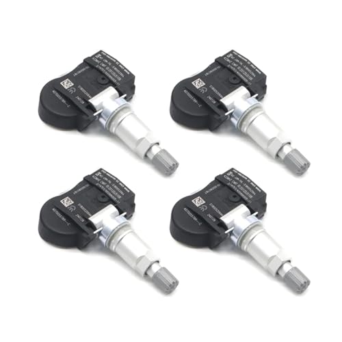 Capteur pression pneus Megane 2 et Scenic 2: Valve TPMS 433Mhz Renault - 4 pièces