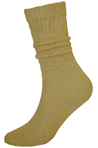 Image of The Branch Eloise Women's Cotton Slouch Socks, Woman's Knee High Boot Socks