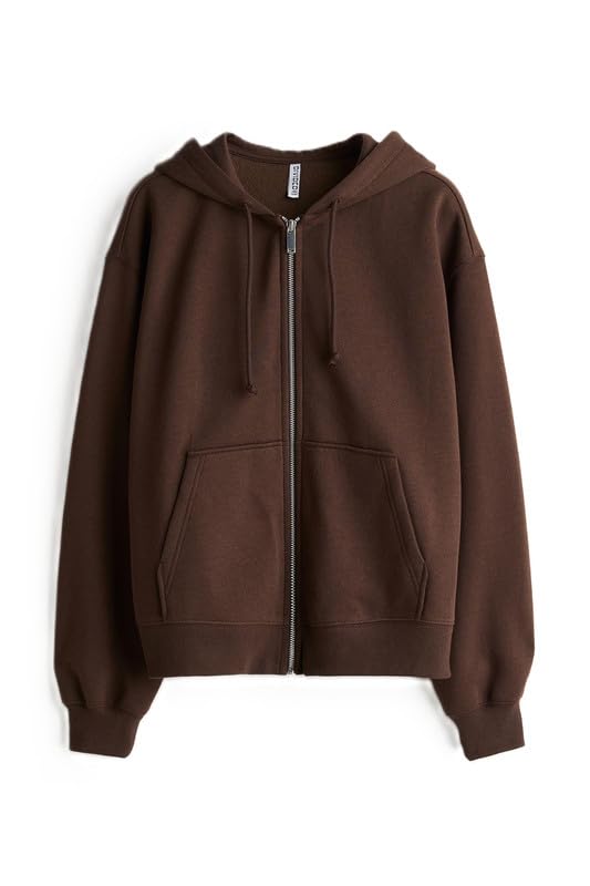 PAKLON Women’s Full Sleeve Zip-Through Hoodie | Jacket for Women | Breathable, Solid Color Hooded Jacket with Front Zipper Closure