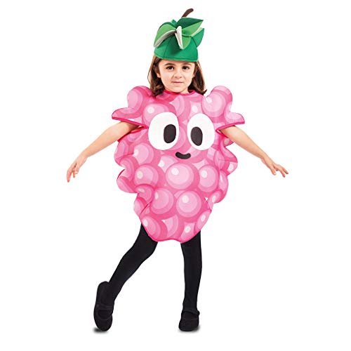 EuroCarnavales Déguisement grappe de raisin enfant - Rose - 3 à 4 ans (92-104 cm)