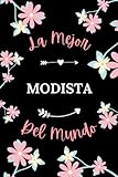 diseñadora modista sinonimos  La Mejor Modista del mundo: Cuaderno de notas Modista Notebook - 110 páginas rayadas - regalo per Modista mujer
