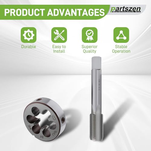 partszen 3/4-16 Right Hand Thread Tap and Die Set UNF HSS,3/4" - 16 TPI RH by partszen - Image 2