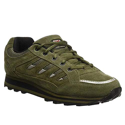 Image of Lakhani Olive Color Comfortable Jogging /Running /Trekking Sports Shoes for Men Size U.K. 7