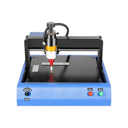 110V 400W Electric Metal Marking Machine, Desktop Metal Engraving Machine, Marking Machine for Metal or Hard Plastic Signs, Marking Depth 0.05mm-1mm, 2in/s