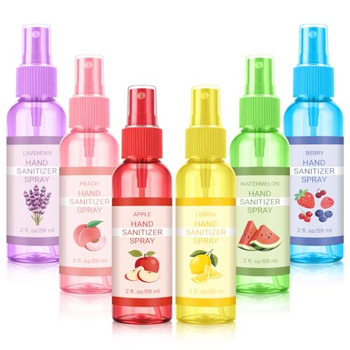 Image of 6 Pcs Hydrating Hand Washing Spray Travel Size