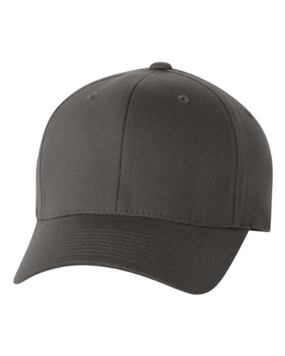 Flexfit Extra Big Size Caps – Size XXL (7-3/8″ – 8″) Dark Grey