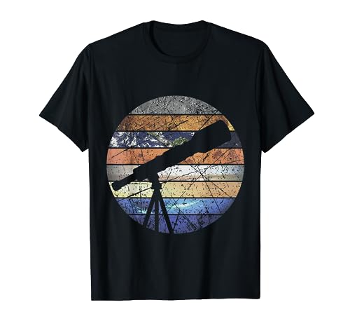 All Planets Solar System Telescope Astronomy T-Shirt