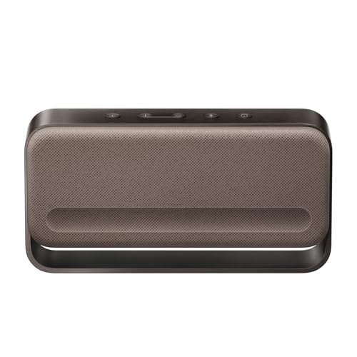 Image of Bose SoundLink Home Speaker, Premium, Portable and Wireless Bluetooth Shelf Speaker, Up to 9 Hours Battery Life, Warm Wood