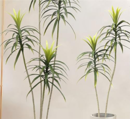 Faux arbre agave 150 cm : la solution verte sans entretien pour salon