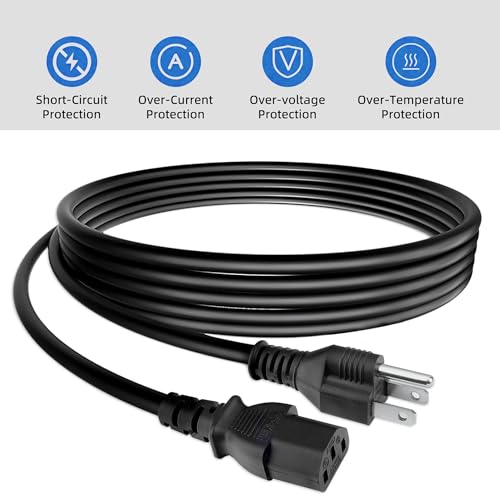 Cable de Alimentación UL AC compatible con inyector PoE++ Gigabit de 60W cudy Modelo POE300 US miniatura 2