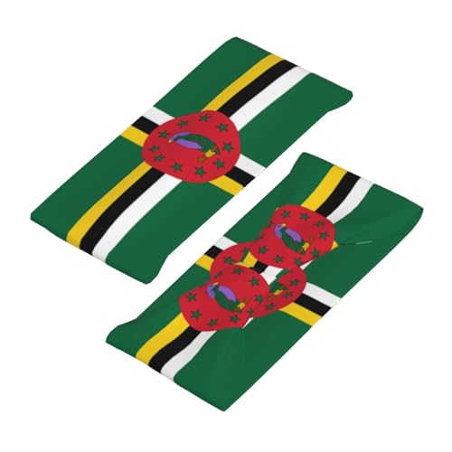 Image of Cute Flag Headbands Women Men Flag Sweatband Sports Headband for Running, Cycling, Yoga Gym, Working Out