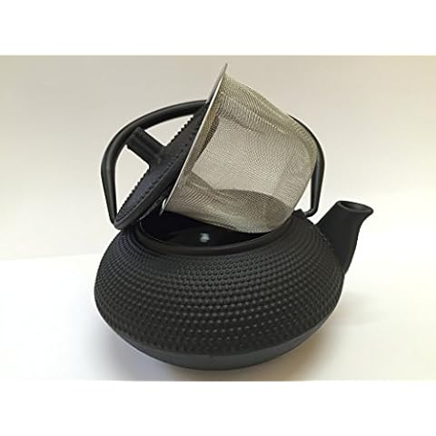 Tetera de hierro colado con filtro - 0.55L - negro Cover