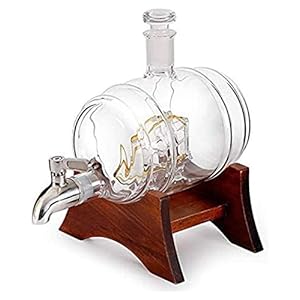 Vat Whisky Decanter Set 1000 ml Liquor Decanter Gift Set Craft Wijnfles Houder Wijn Set voor Bar Home Party Decoratie…