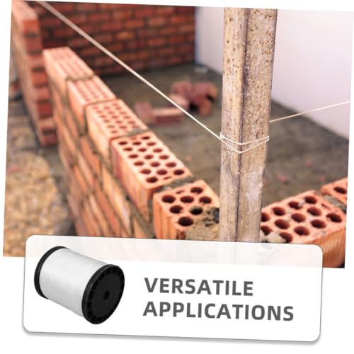 3rolls Versatile Construction String Line of Nylon Twine for Building Mason Line Handle Garden Twine Strong for Bushes miniatura 3