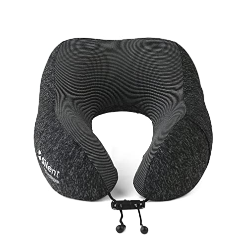 Travesseiro Apoio Encosto de Pescoço Silent para Viagem Ergonômico em Forma de U - Travesseiro ,ótim
