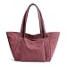 Produktbild Damen Tote Shopper Schultertasche Handtasche, Frauen-Handtasche Art und Weise große Kapazität Tote-Beutel-beiläufige große Segeltuch-Schultertasche Damen Shopper Bag Henkel Satchel Tagesgeld Shopper U