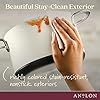 Anolon Achieve Hard Anodized Nonstick Saucepot with Lid, 4 Quart, Cream #3