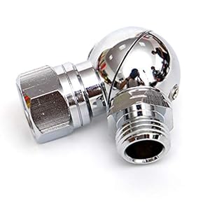 Myazs 90/110/360 Graden Swivel Slang Adapter 2e Trap Duiken Regulator Connector Plug Adapter 3 Manier