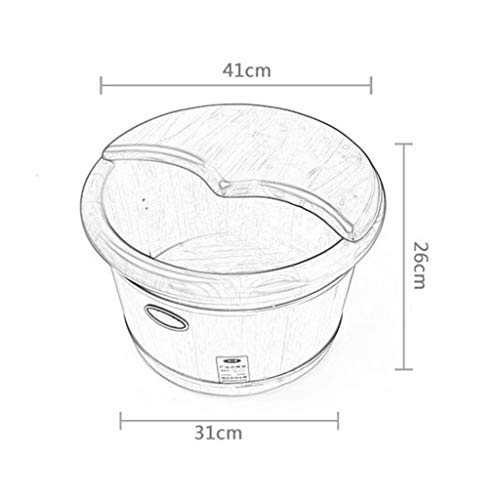 Spa de pies de madera para pedicure y masaje miniatura 7
