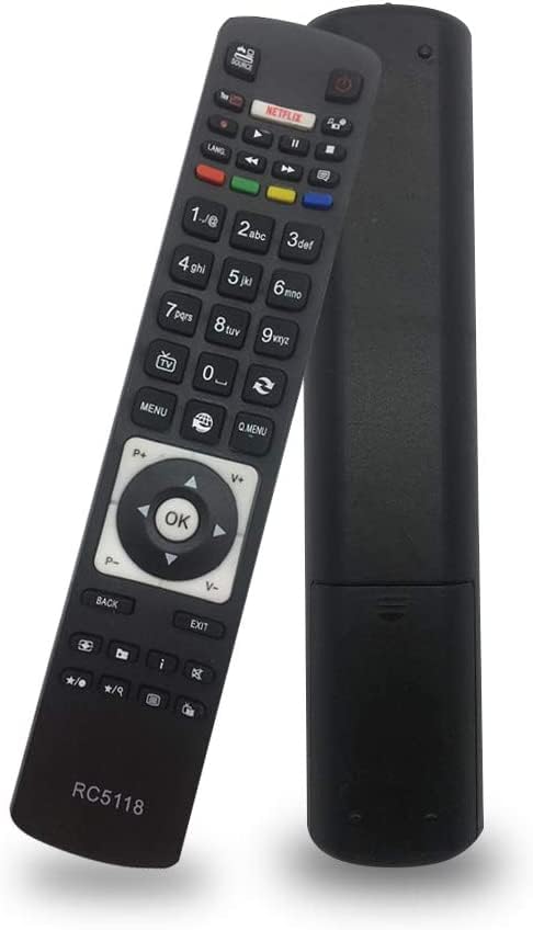 RC5118 Sub RM-C3238 New Replacement Remote Control fit for Telefunken TV L55U300N4CW XH32A301 SOMNIA32DESM15 SUPRA50E TE55292G37Z2P TFA55269UHD18WS TFLU4317UHD31B XF32D401-W XF55A401 - Image 3
