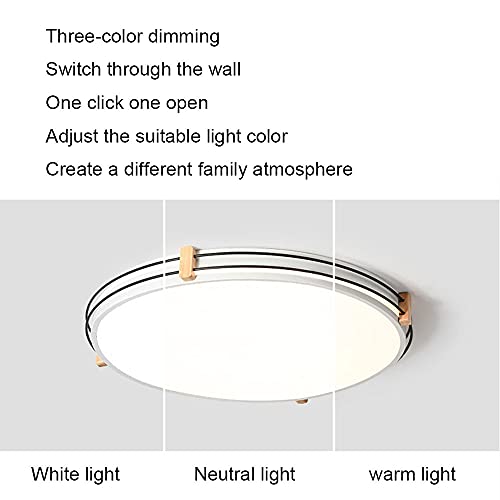 Lustre LED moderne pour plafond bas résolvant le manque de clarté - 5