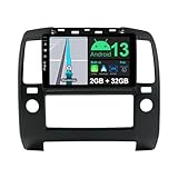 BXLIYER Android 13 IPS Autoradio pour Nissan Navara 3 D40 (2004-2010) - 2G+32G - sans Fil Carplay + Android Auto - Caméra GRATUITES - 2 Din 9 Pouce - Dab Volant Bluetooth WLAN Fast-Boot Split-Screen