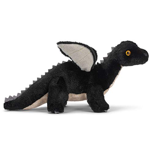 Demdaco Dragon Mythical Creature Midnight Black 12 Inch Children's Soft Plush Stuffed Animal Toy #TOP1