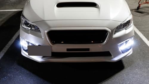 Luces LED diurnas Xenon blancas para Subaru WRX/STi 2015-17 miniatura 5