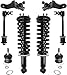 Detroit Axle - 4WD Front Suspension Kit for 96-02 Toyota 4Runner 1996 1997 1998 1999 2000 2001 2002, 2 Struts 4 Ball Joints 4 Tie Rods 2 Boots Front Rear 4 Sway Bars Replacement Ready Struts Shocks