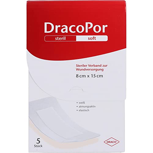 Dracopor Wundverband 8x15 cm Steril