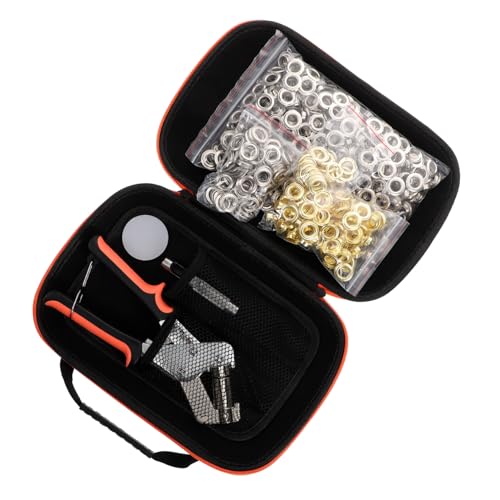 Trousse à outils pour œillets NUOBESTY en fer pour pose de rivets stable