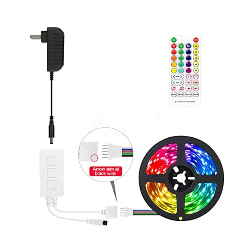 Contrôleur de musique intelligent SP514E RGBW pour ruban LED 5-24V - 5