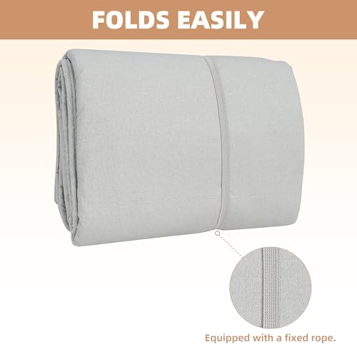 STORAGE MANIAC Iron Mat Blanket, Travel Ironing Pad with Silicone Iron Holder, Fabric Ironing Board for Top of Tabletop, Iron Sheet with Coating, Scorch Resistant, 27.5" x 47.2", Thick & Large - Thumbnail 5