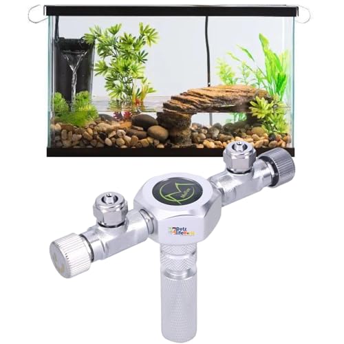 Image of VAYINATO Mufan Stainless Steel Planted Aquarium Regulator Multiway Splitter For Co2 Regulator(2 Way)
