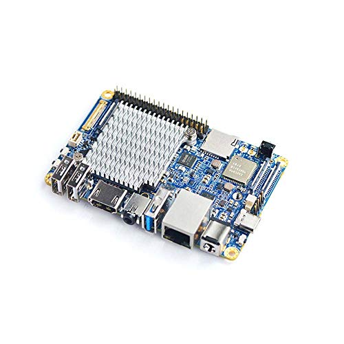 FriendlyElec NanoPC-T4 Rockchip RK3399 Single Board Computer Support Android 8.1 and Lubuntu 16.04 for AI Applications and Machine Learning