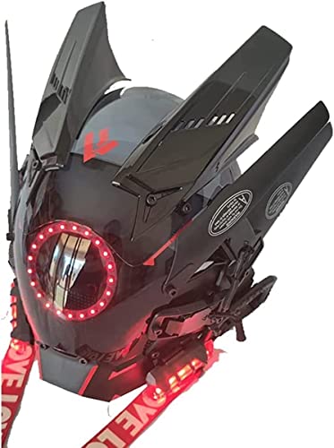 Hurmirs サイバーパンク マスク ヘルメット コスプレ 男性用