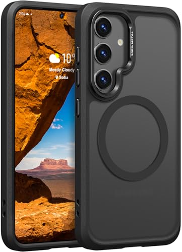 Image of Rayboen for Magnetic Matte Samsung Galaxy S24 Case, Black