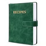 JULEASEL Blank Recipe Book to Write in Your Own Recipes, Thick Recipe Collection Book w/ 234 Pages,...