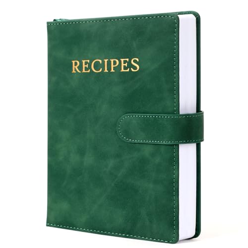JULEASEL Blank Recipe Book to Write in Your Own Recipes,