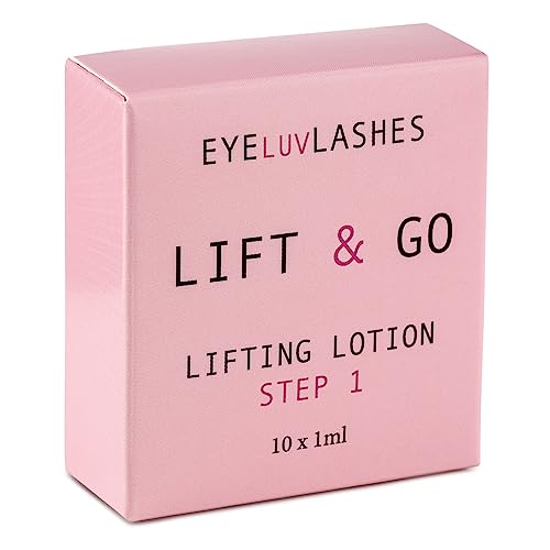 10 x 1ml Lash Lift Lifting Lotion Sachets Lash Lifting Brow Lamination Eyeluvlashes Vegan Cruelty Free LIFTING PERMING LOTION STEP 1 (10 SACHETS)