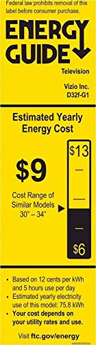 Vizio D32F-G D-Series 32