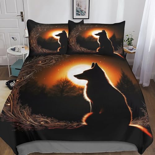 Zorro Juego De Ropa De Cama 3 Piezas,Juego