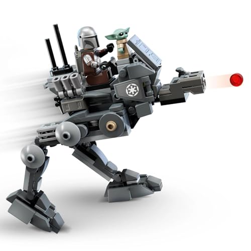 Image of LEGO Star Wars: The Mandalorian and Grogu AT-RT Attack - Toy Building Set for Kids - 75444