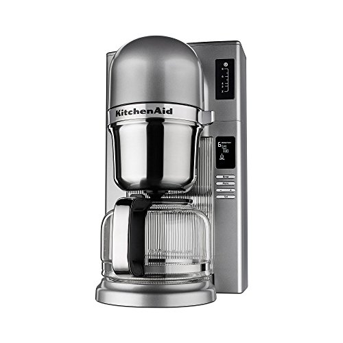 KitchenAid 606239-KCM0802CU Pour Over Coffee Brewer, Contour Silver