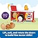 Learning Resources Peeksville Hide & Cheep Chicken Coop, Farm Animals, Farm Toys, Barn, Sensory Toys, Peekaboo, Toddler Playset, Toddler Gift, Manipulatives for Preschoolers