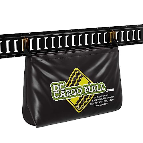 Heavy Duty Vinyl Trailer Storage Bag With E-Track Spring Fittings | Insert Into E Track Tie-Down System Horizontal/Vertical Rail Slots In Trailers, Trucks, Vans, Warehouses, 14” X 24”, Wll 50 Pounds #TOP1