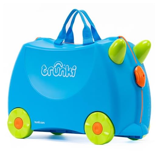 Trunki Maleta y equipaje de mano para niños: Terrance (azul)